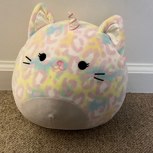 Squishmallows Other - Colorful Cat Unicorn Squishmallows Plush Toy